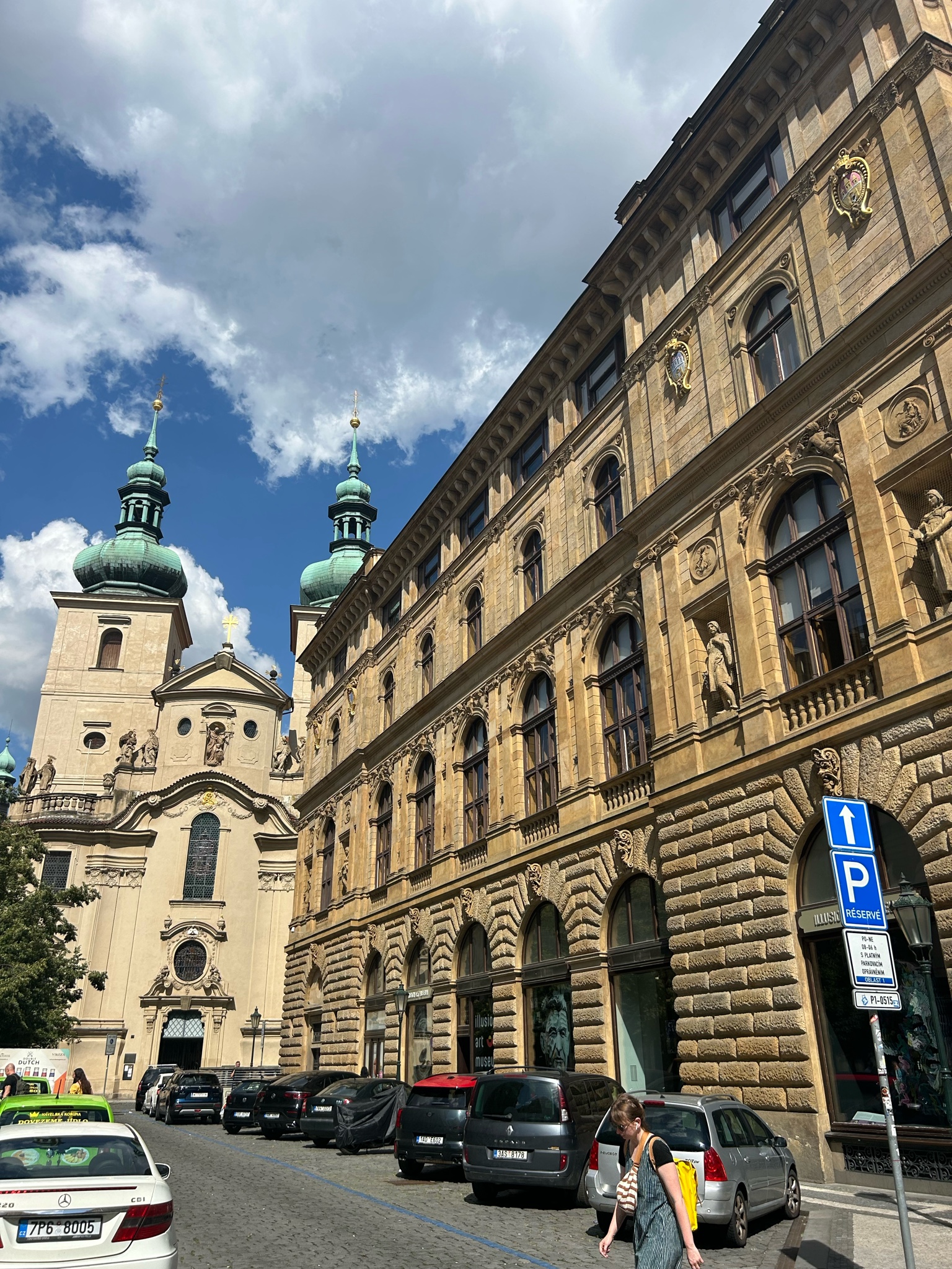 Baroque Husova Street
