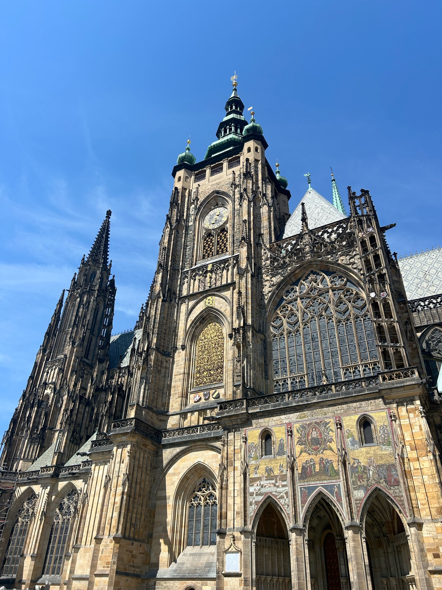 Inside Prague Castle