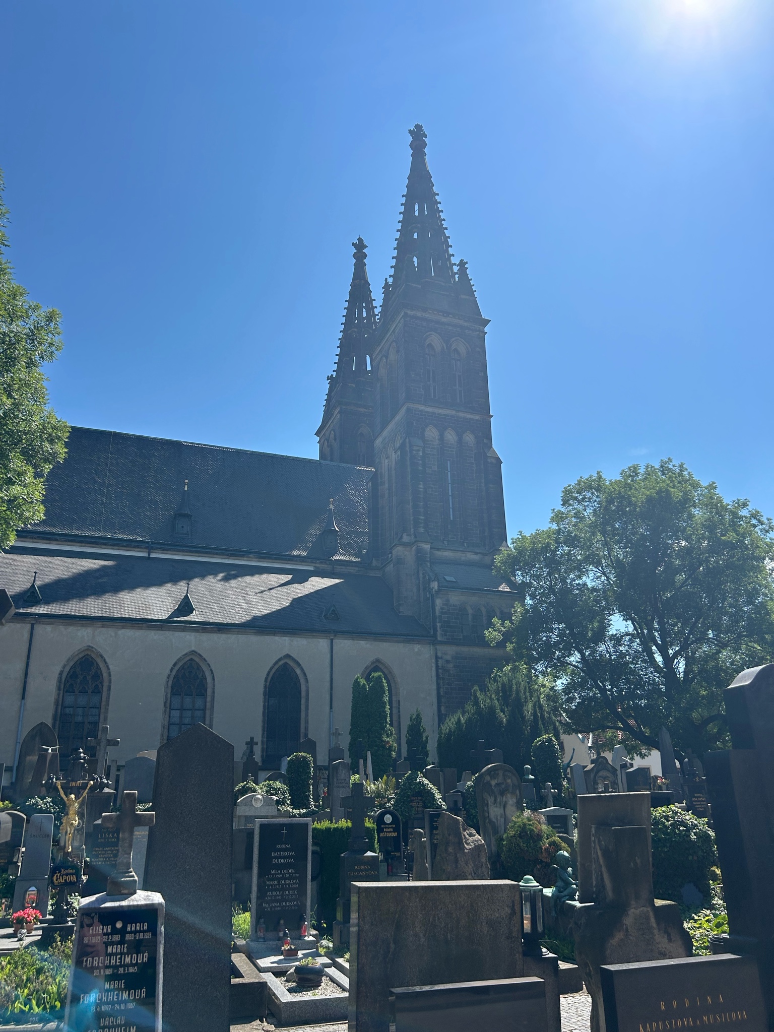 The Spires of Vyšehrad