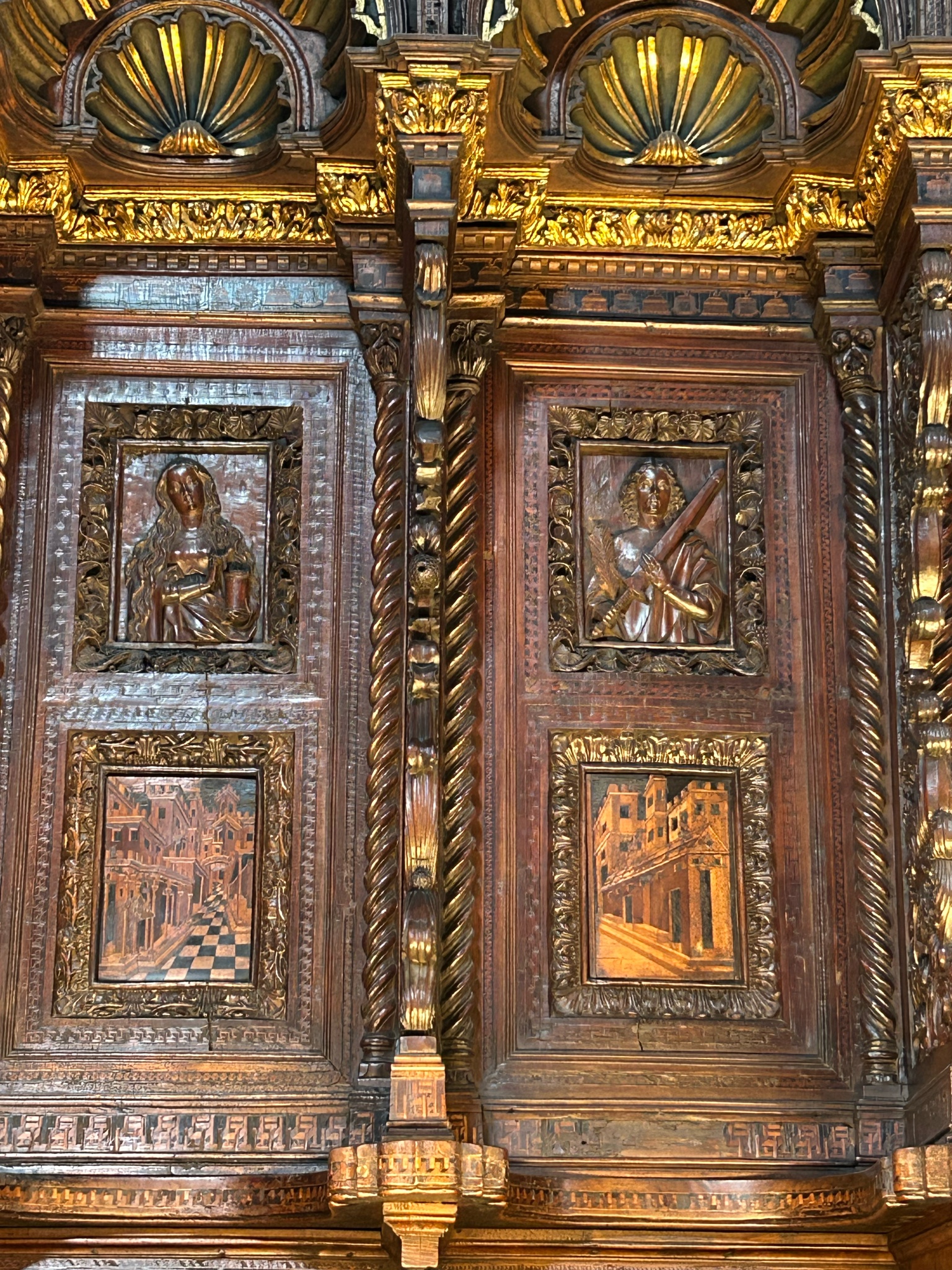 Inside the Basilica dei Frari