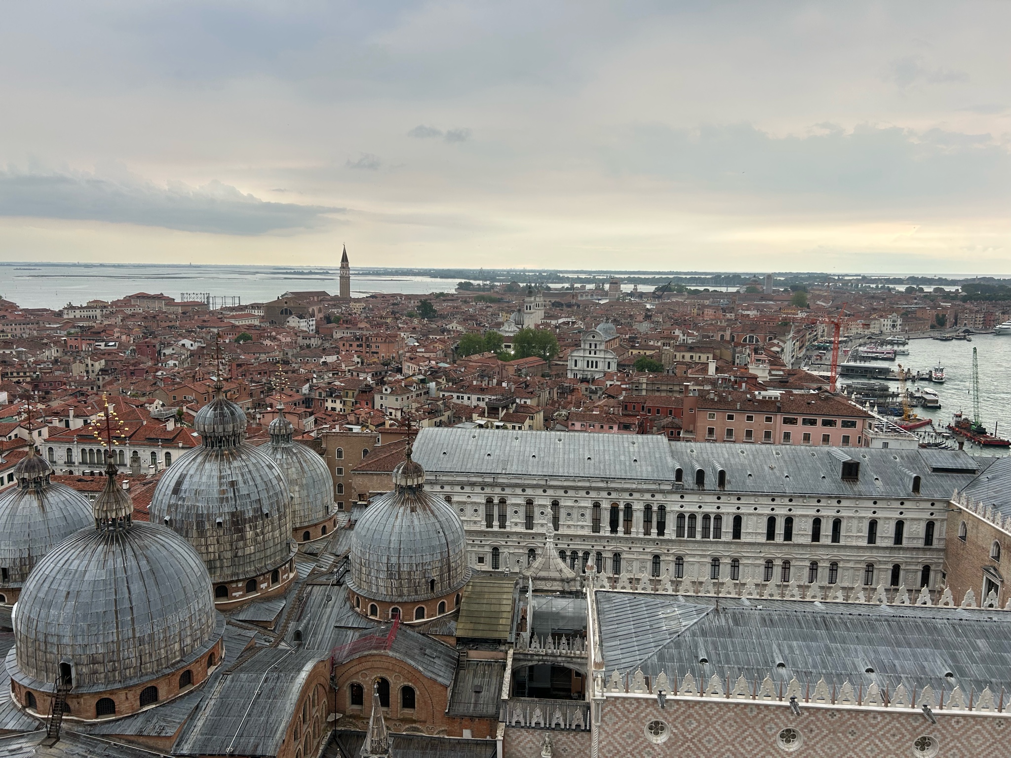 Venice from the clouds